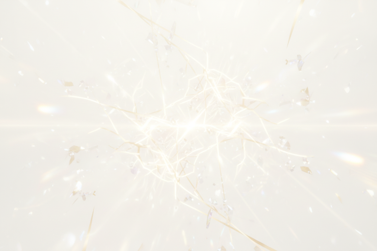 Crystal Gold Light Background